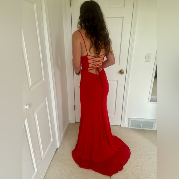 Red Prom Dress - Picture 1 of 3
